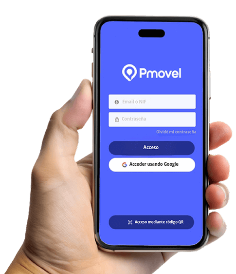 Aplicativo Pmovel - Tela de login com reconhecimento facial